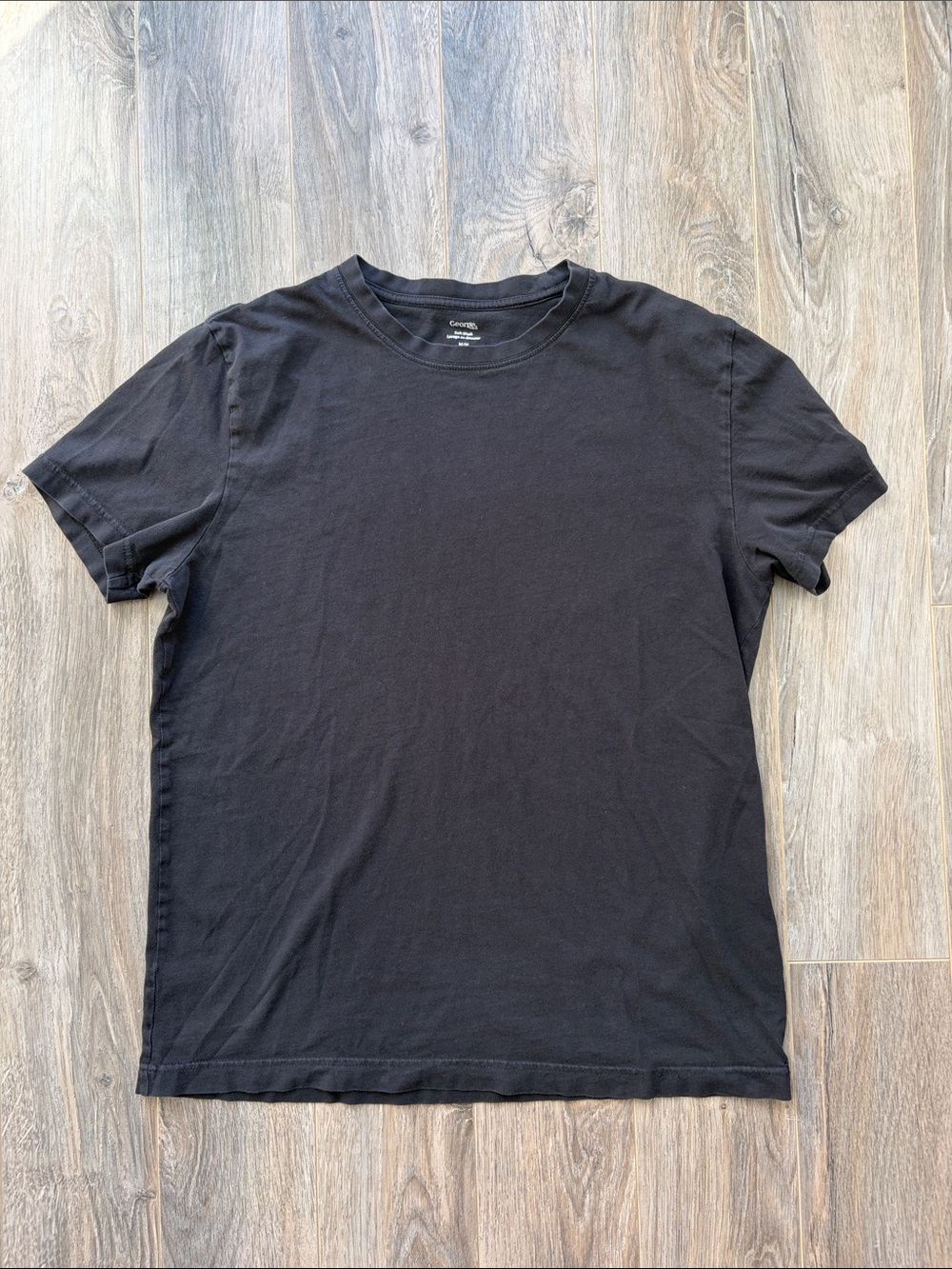 George Men’s Black Crew Neck T-Shirt